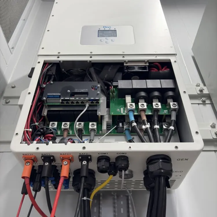 Solar container lithium battery pack capacitor