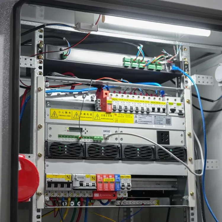 Solar energy storage cabinettream of pv inverters