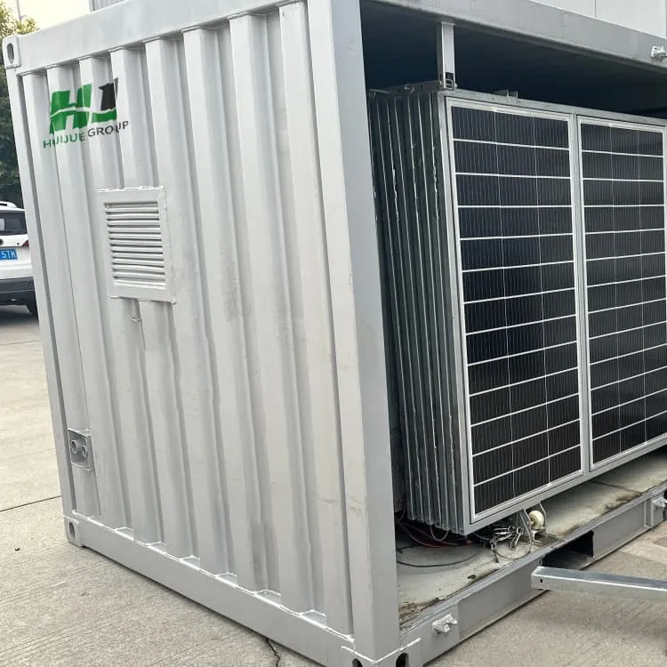 How many solar panels can drive a power storage container