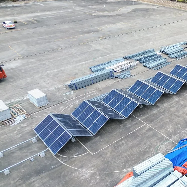 Automatic punching of photovoltaic bracket