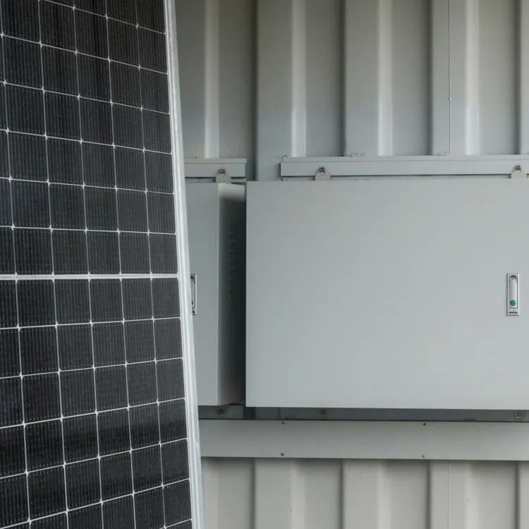 Rv solar outdoor power cabinet usage